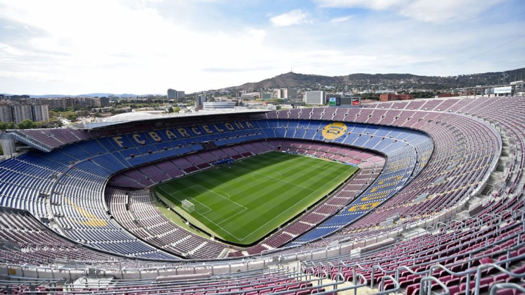 Camp Nou, which means New Field