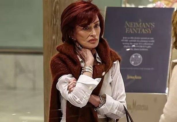 Sharon Osbourne on a shopping spree in LA